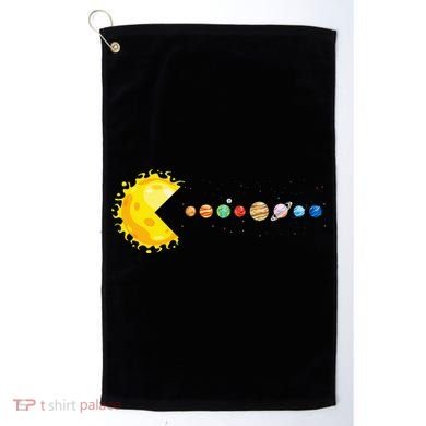 Solar System Funny Planet Sun And Astrology Golf Towel