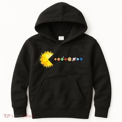 Solar System Funny Planet Sun And Astrology Kids Hoodie