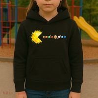 Solar System Funny Planet Sun And Astrology Kids Hoodie thumb 3