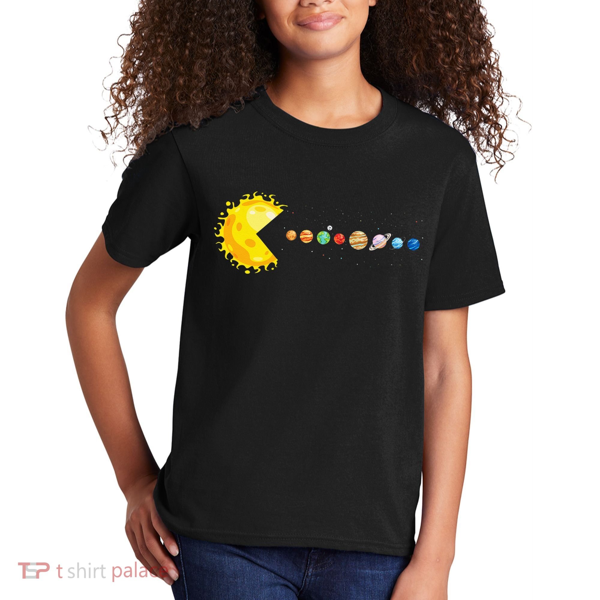 Solar System Funny Planet Sun And Astrology Kids T-Shirt