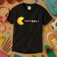 Solar System Funny Planet Sun And Astrology Kids T-Shirt thumb 3