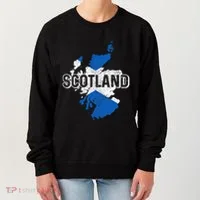 Scotland Scottish Flag Map Pride Women's Sweatshirt thumb 0