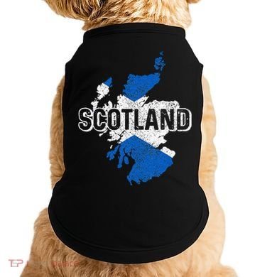 Scotland Scottish Flag Map Pride Doggie Tank