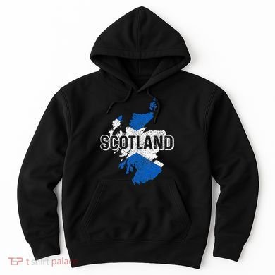 Scotland Scottish Flag Map Pride Hoodie