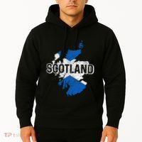 Scotland Scottish Flag Map Pride Hoodie thumb 2