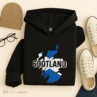 Scotland Scottish Flag Map Pride Hoodie thumb 4
