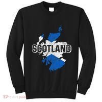 Scotland Scottish Flag Map Pride Sweatshirt thumb 0