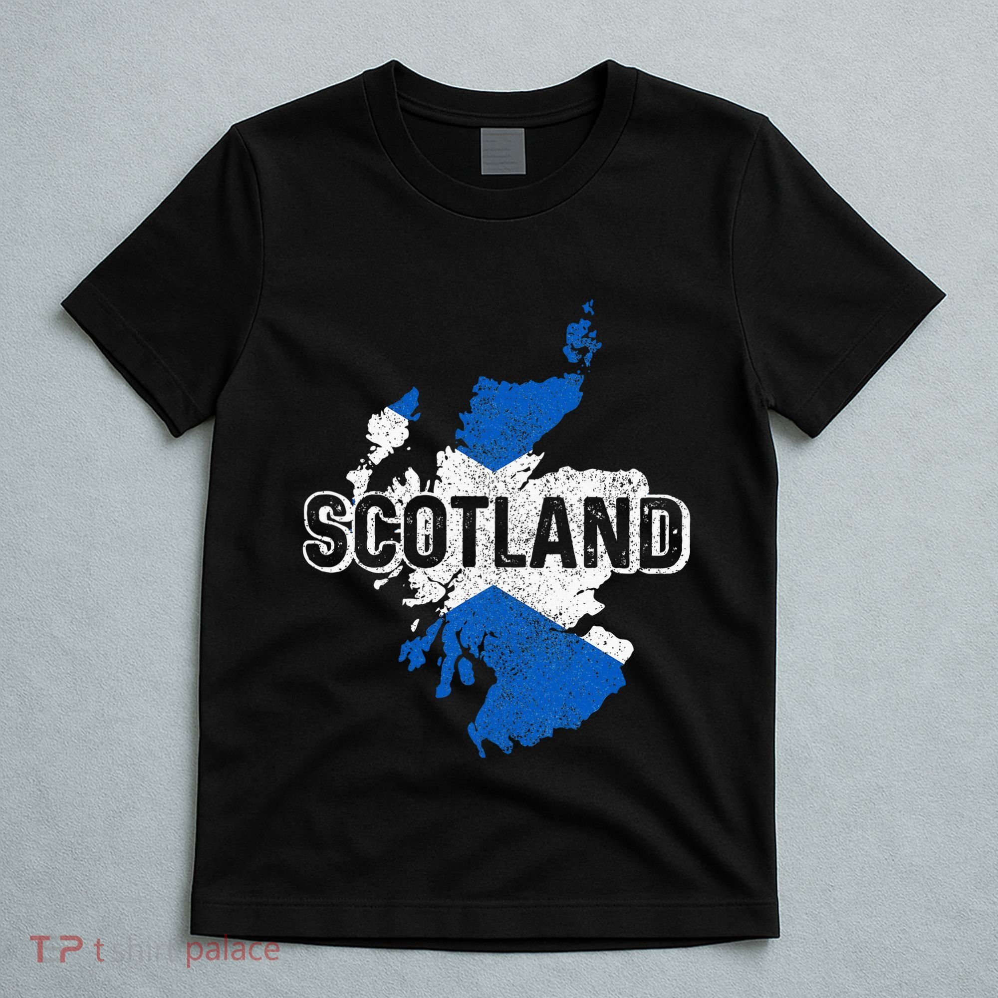 Scotland Scottish Flag Map Pride T-Shirt