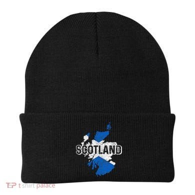 Scotland Scottish Flag Map Pride Beanie