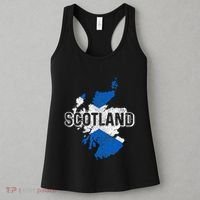 Scotland Scottish Flag Map Pride Women's Tank Top thumb 3