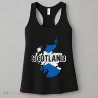 Scotland Scottish Flag Map Pride Women's Tank Top thumb 3