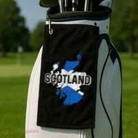 Scotland Scottish Flag Map Pride Golf Towel thumb 2