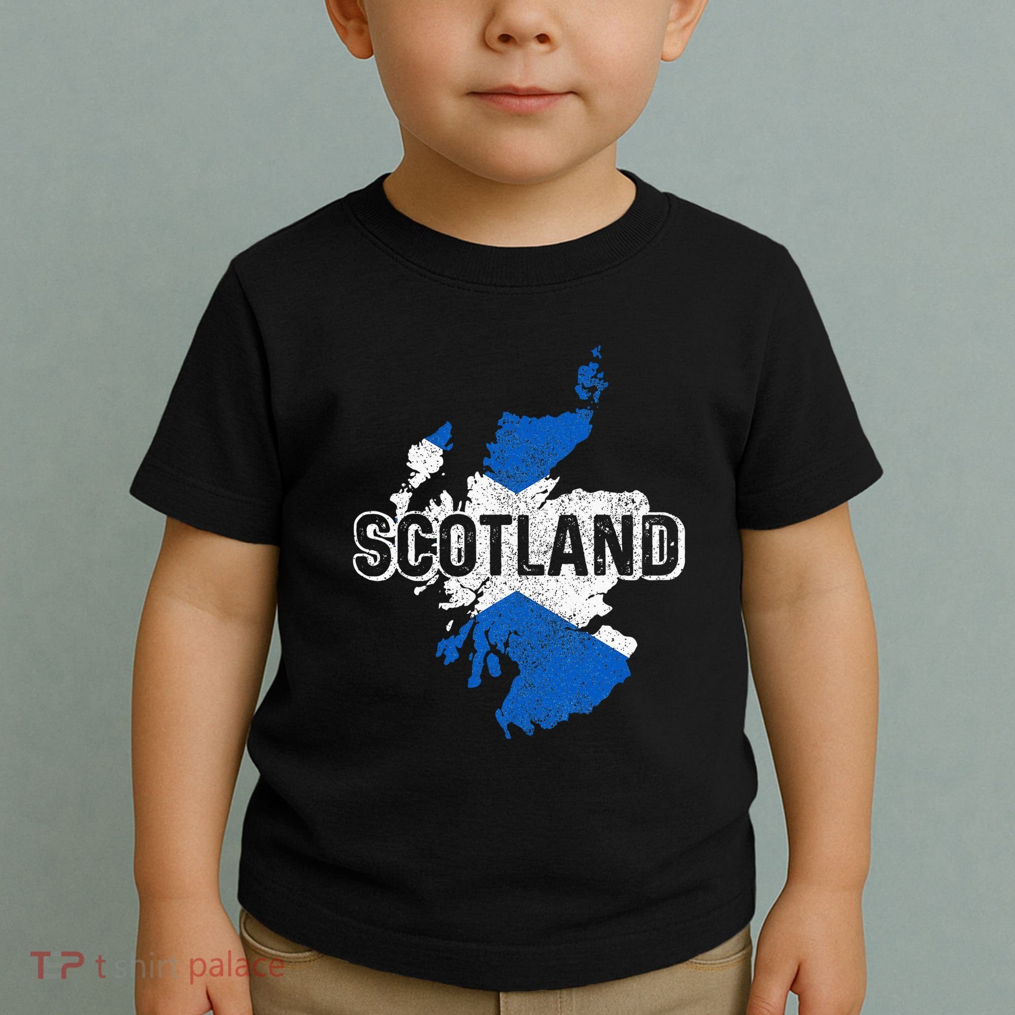 Scotland Scottish Flag Map Pride Toddler T-Shirt