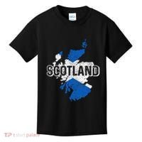 Scotland Scottish Flag Map Pride Kids T-Shirt thumb 0