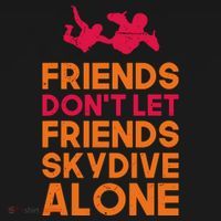 Skydiver Shirts Funny Friends Skydiving Parachute Ornament thumb 1