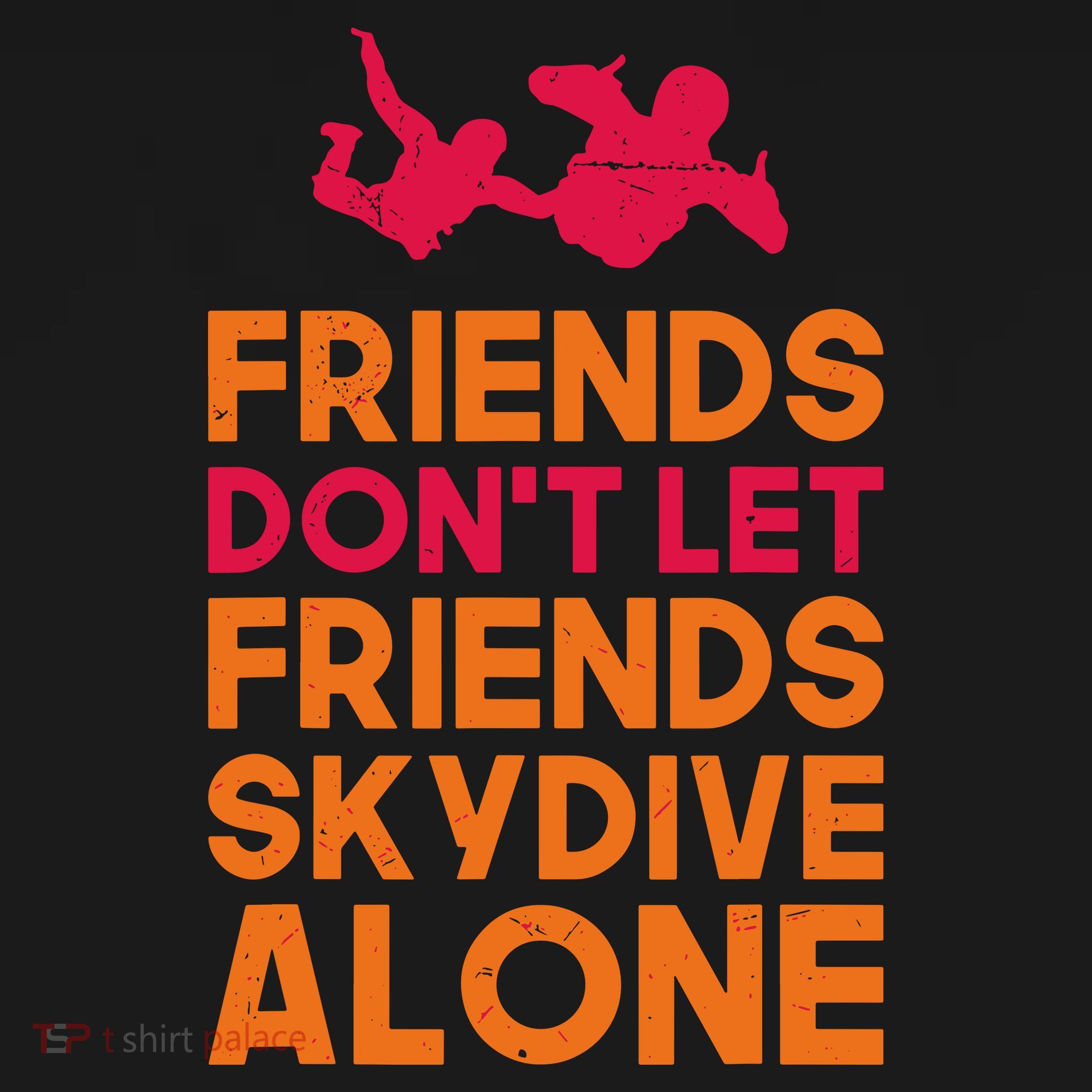 Skydiver Shirts Funny Friends Skydiving Parachute Ornament