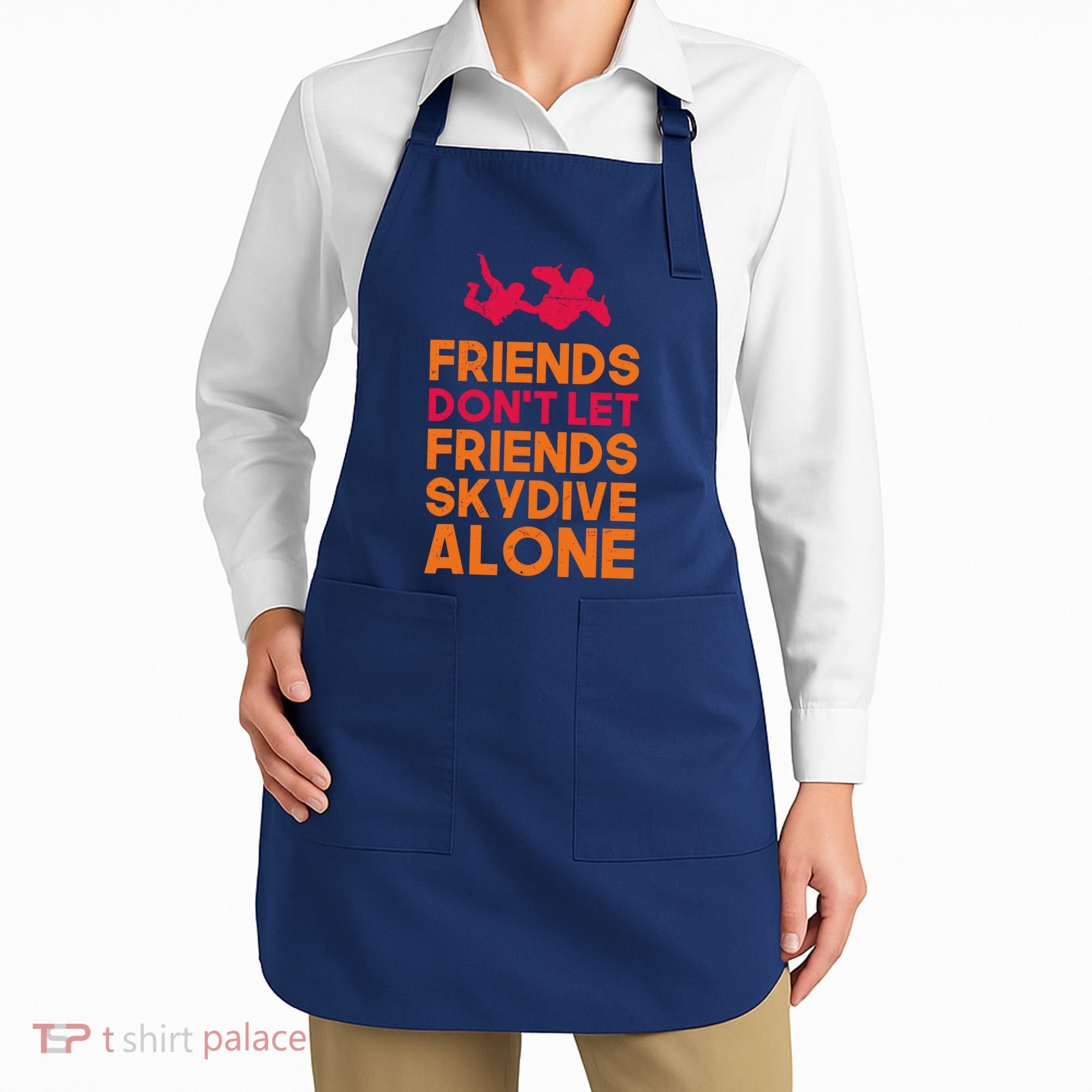 Skydiver Shirts Funny Friends Skydiving Parachute Apron