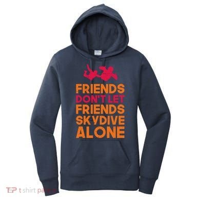Skydiver Shirts Funny Friends Skydiving Parachute Women's Hoodie