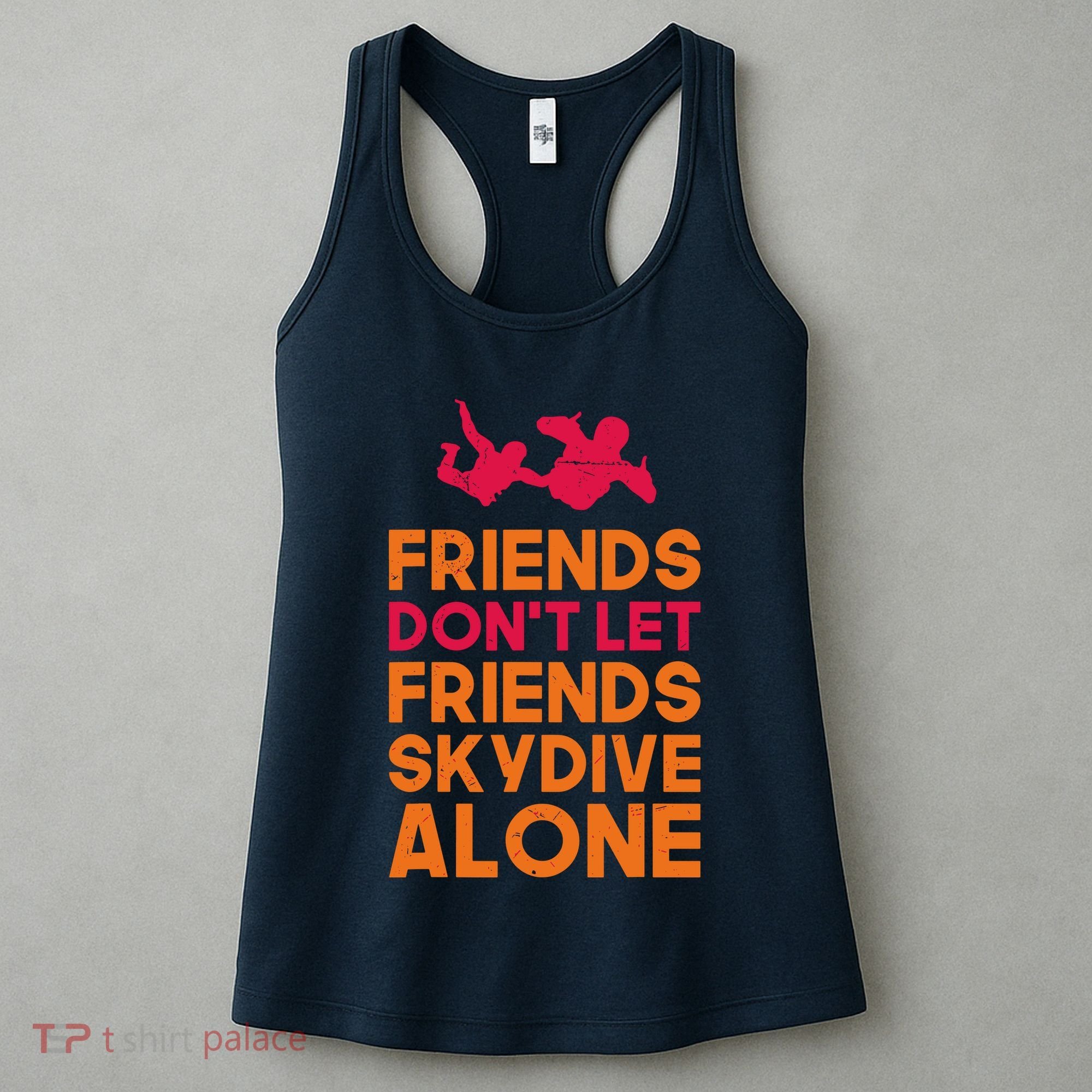 Skydiver Shirts Funny Friends Skydiving Parachute Women's Tank Top