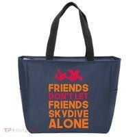 Skydiver Shirts Funny Friends Skydiving Parachute Tote Bag thumb 0