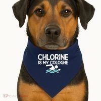 Swimmer Shirts For Men Funny Swimming Pool Gifts USA-Made Doggie Bandana thumb 1