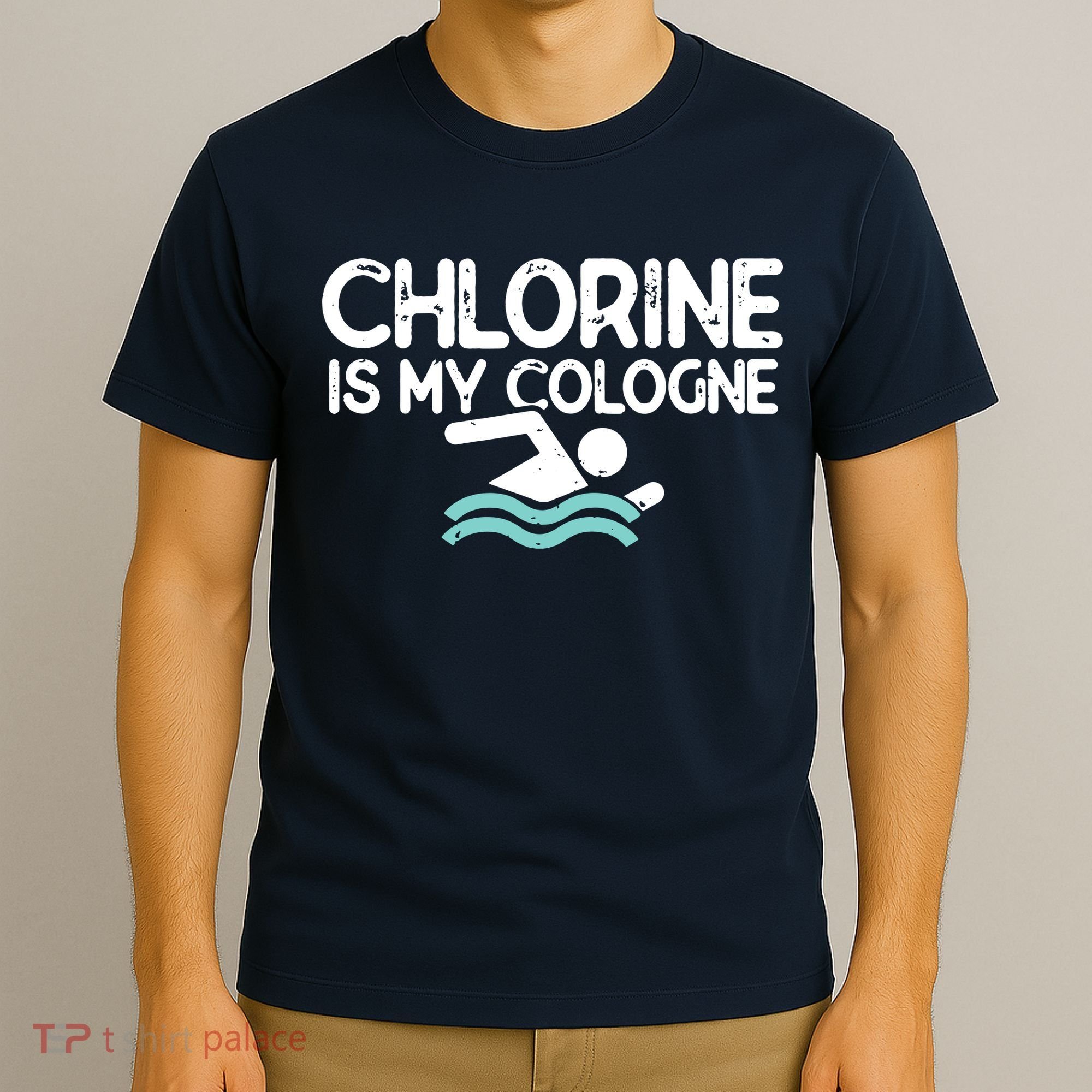 Swimmer Shirts For Men Funny Swimming Pool Gifts T-Shirt