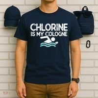 Swimmer Shirts For Men Funny Swimming Pool Gifts T-Shirt thumb 6