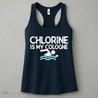 Swimmer Shirts For Men Funny Swimming Pool Gifts Women's Tank Top thumb 3