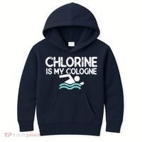 Swimmer Shirts For Men Funny Swimming Pool Gifts Kids Hoodie thumb 0