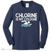 Swimmer Shirts For Men Funny Swimming Pool Gifts Kids Long Sleeve Shirt thumb 0