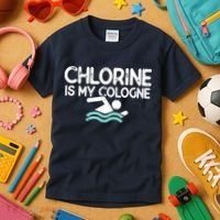 Swimmer Shirts For Men Funny Swimming Pool Gifts Kids T-Shirt thumb 3