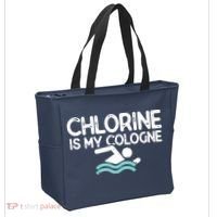 Swimmer Shirts For Men Funny Swimming Pool Gifts Tote Bag thumb 2