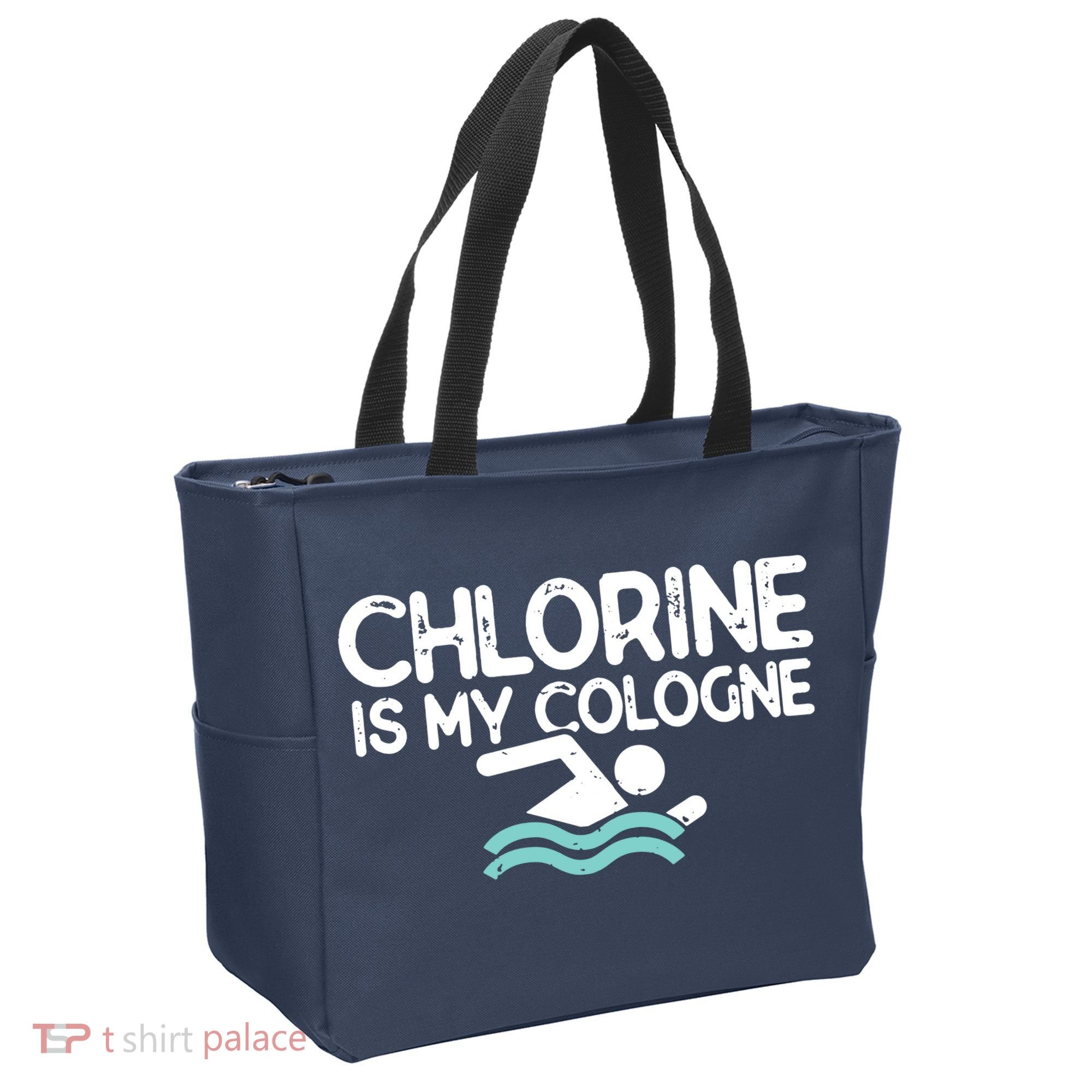 Swimmer Shirts For Men Funny Swimming Pool Gifts Tote Bag