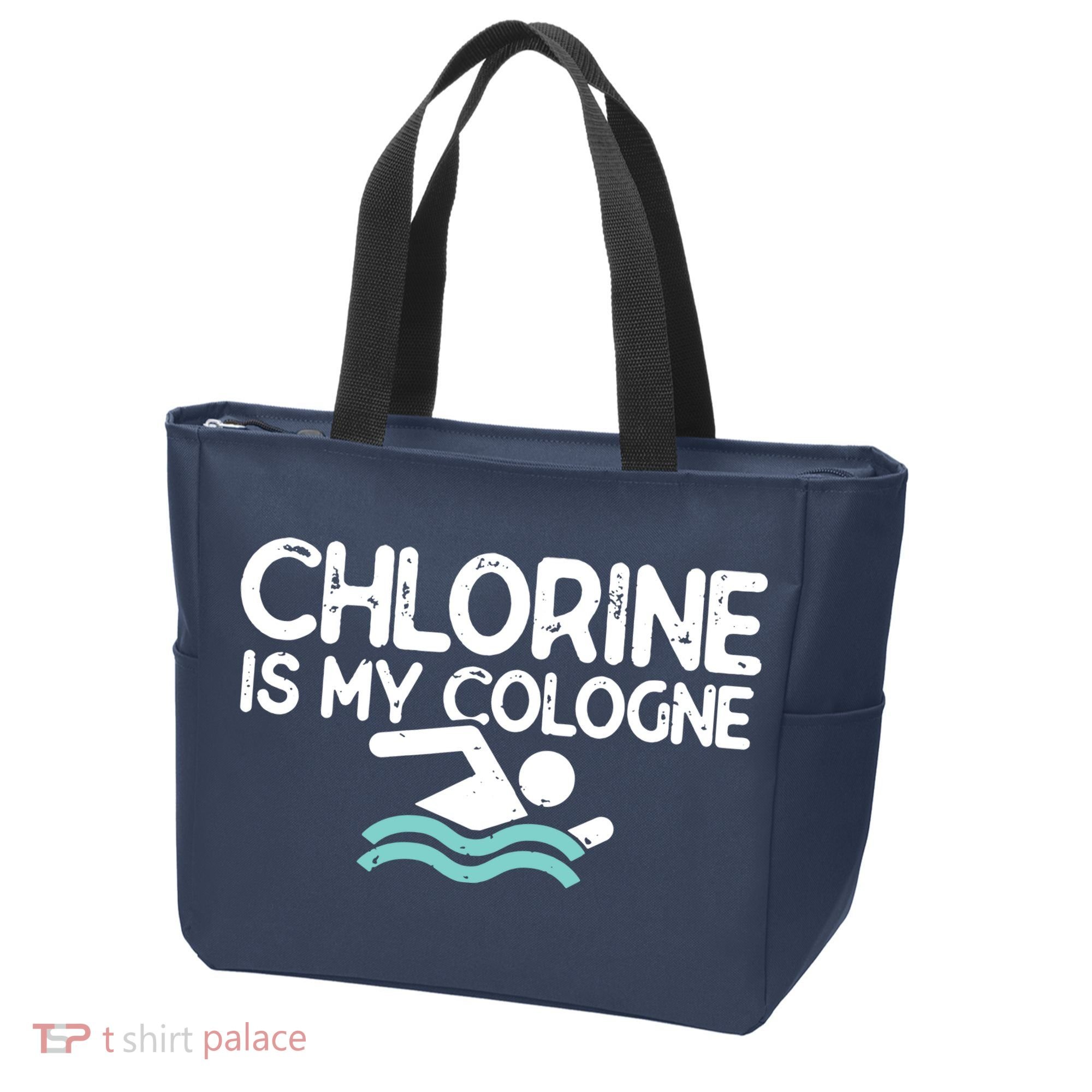 Swimmer Shirts For Men Funny Swimming Pool Gifts Tote Bag