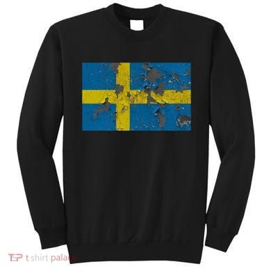 Sweden Stone Flag Sweatshirt
