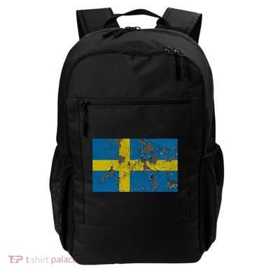 Sweden Stone Flag Backpack