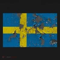Sweden Stone Flag Bucket Hat thumb 4