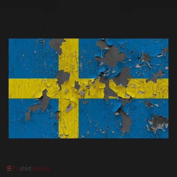 Sweden Stone Flag Bucket Hat
