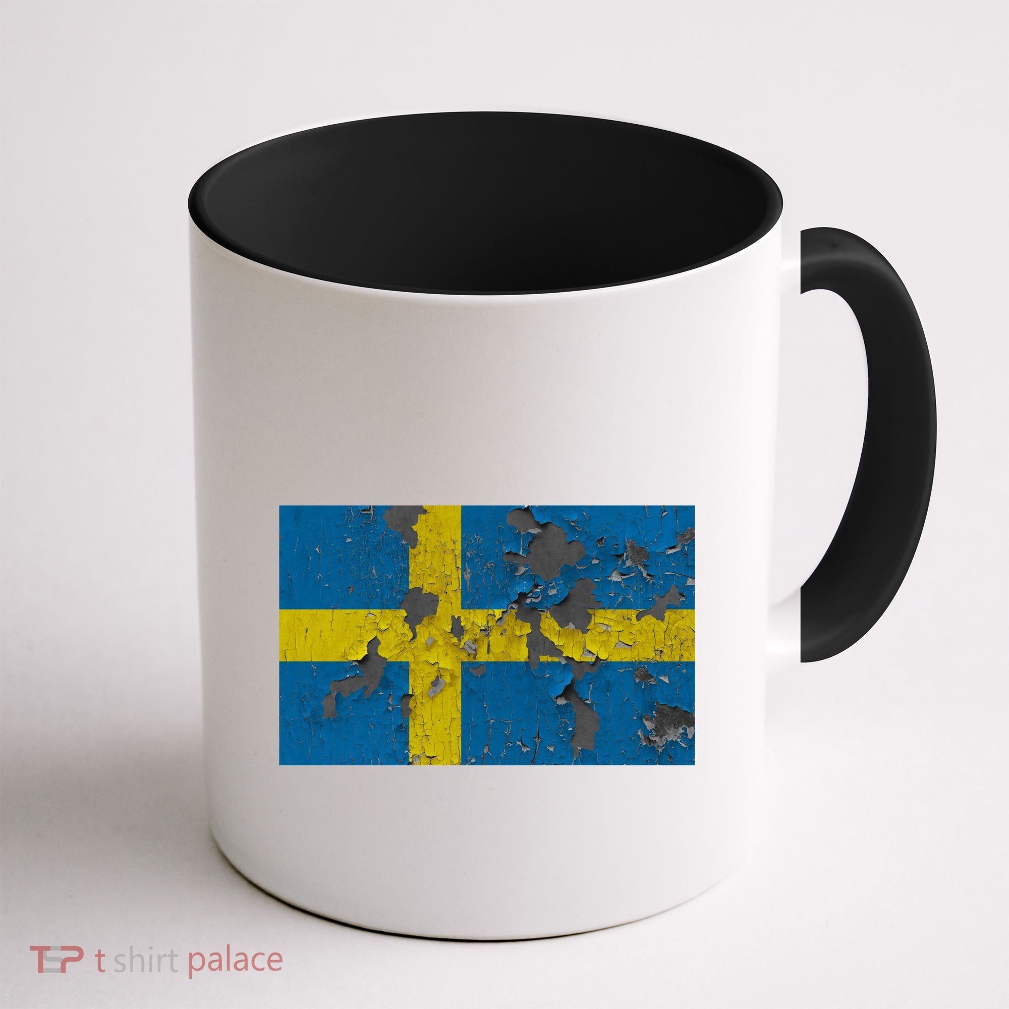 Sweden Stone Flag Coffee Mug