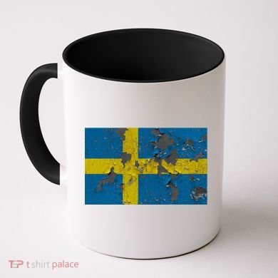 Sweden Stone Flag Coffee Mug