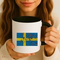 Sweden Stone Flag Coffee Mug thumb 3