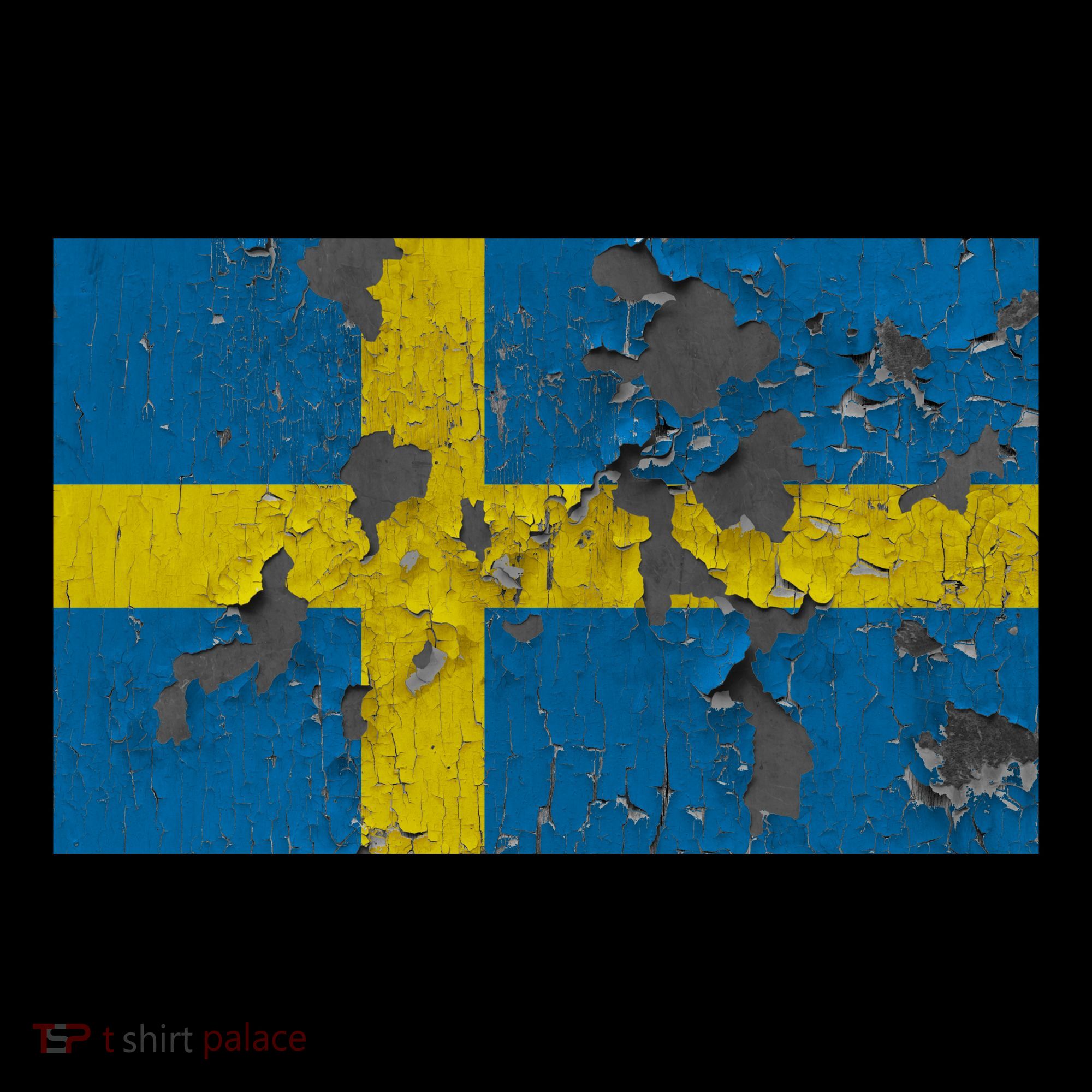 Sweden Stone Flag Coffee Mug