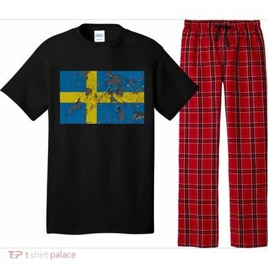 Sweden Stone Flag Pajama Set