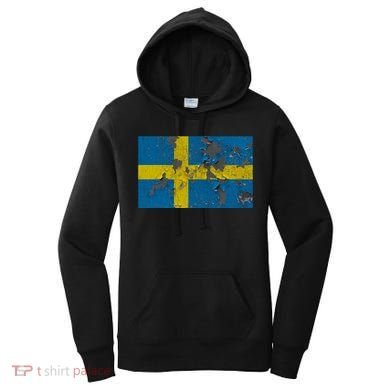 Sweden Stone Flag Women's Hoodie