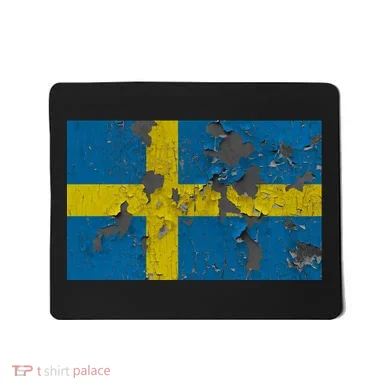 Sweden Stone Flag Mousepad