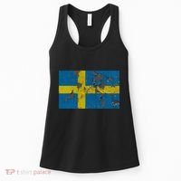 Sweden Stone Flag Women's Tank Top thumb 0