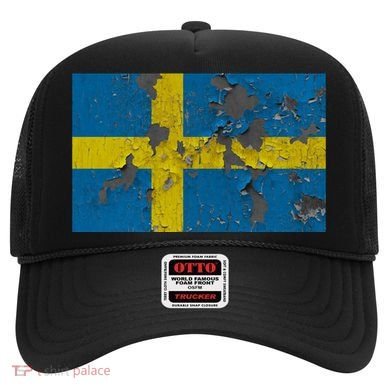 Sweden Stone Flag Hat