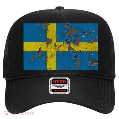 Sweden Stone Flag Hat