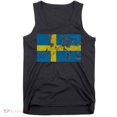 Sweden Stone Flag Tank Top