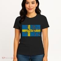Sweden Stone Flag Women's T-Shirt thumb 4
